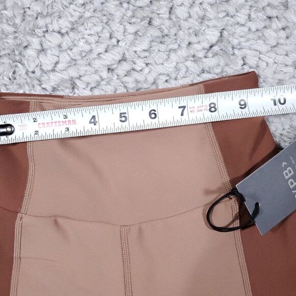 Abercrombie XXS Short YPB sculptLUX Curve Love 7/8 Length Leggings Colorblock - Picture 8 of 10